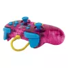 PDP Rock Candy: Bubblegum Peach Pink, półprzezroczysty kontroler USB Gamepad analogowo-cyfrowy Nintendo Switch, Nintendo Switch Lite, Nintendo Switch OLED