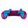 PDP Rock Candy: Bubblegum Peach Pink, półprzezroczysty kontroler USB Gamepad analogowo-cyfrowy Nintendo Switch, Nintendo Switch Lite, Nintendo Switch OLED