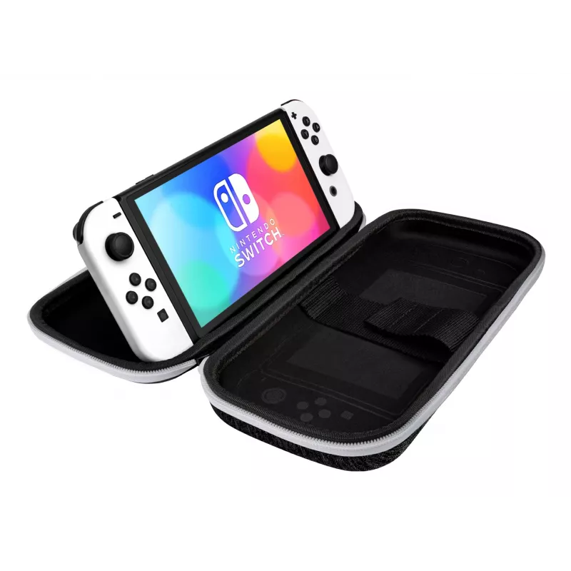 PDP cienki Deluxe: Czarno-biały etui Hardshell Nintendo Czarny, Biały