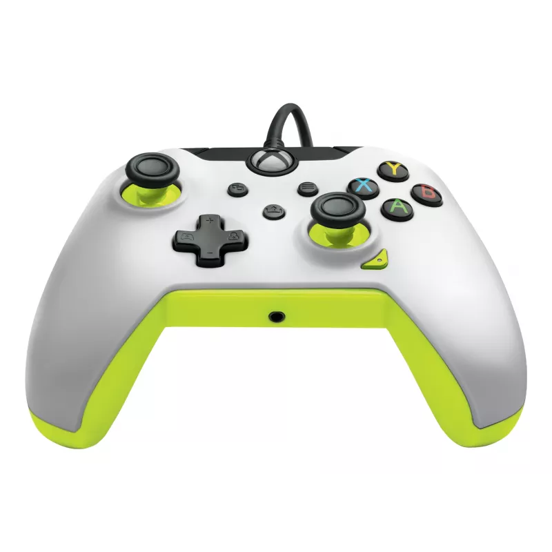 PDP Wired Controller: Electric biały - Xbox Series X|S, Xbox One, Xbox, Windows 10/11