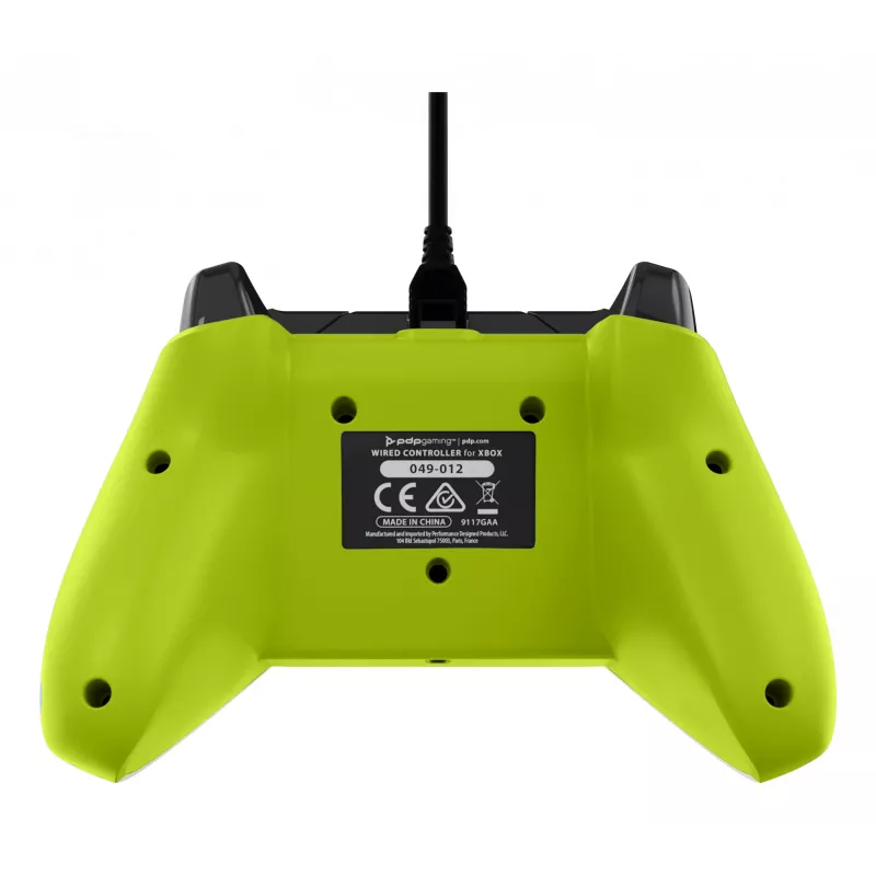 PDP Wired Controller: Electric biały - Xbox Series X|S, Xbox One, Xbox, Windows 10/11