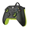 Przewodowy gamepad PDP Electric Czarny dla Xbox Series X|S, Xbox One i Windows — USB-C, kabel 2,43 m, D-pad, przyciski Menu/Share/View