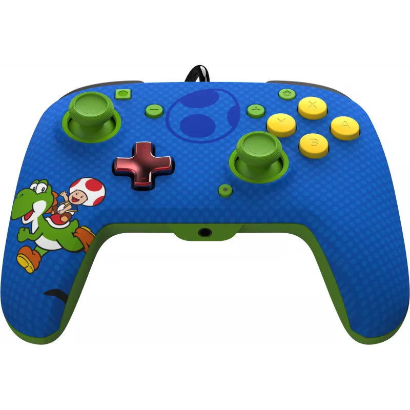 PDP REMATCH Wired Controller: Yoshi & Toad, Gamepad, Nintendo Switch, Nintendo Switch OLED, D-pad, przycisk Home, analogowy / cyfrowy, przewodowy, USB