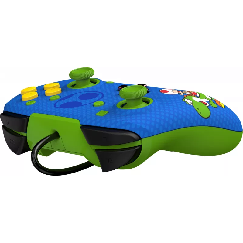 PDP REMATCH Wired Controller: Yoshi & Toad, Gamepad, Nintendo Switch, Nintendo Switch OLED, D-pad, przycisk Home, analogowy / cyfrowy, przewodowy, USB