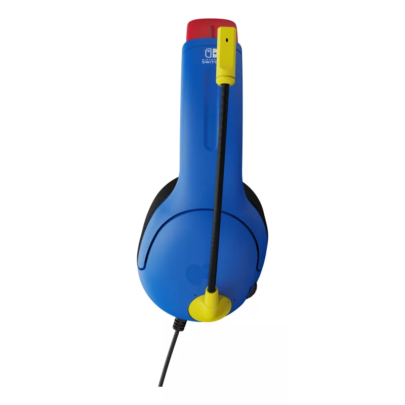 PDP LVL40 Headset Wired Head-band Gaming niebieski, czerwony