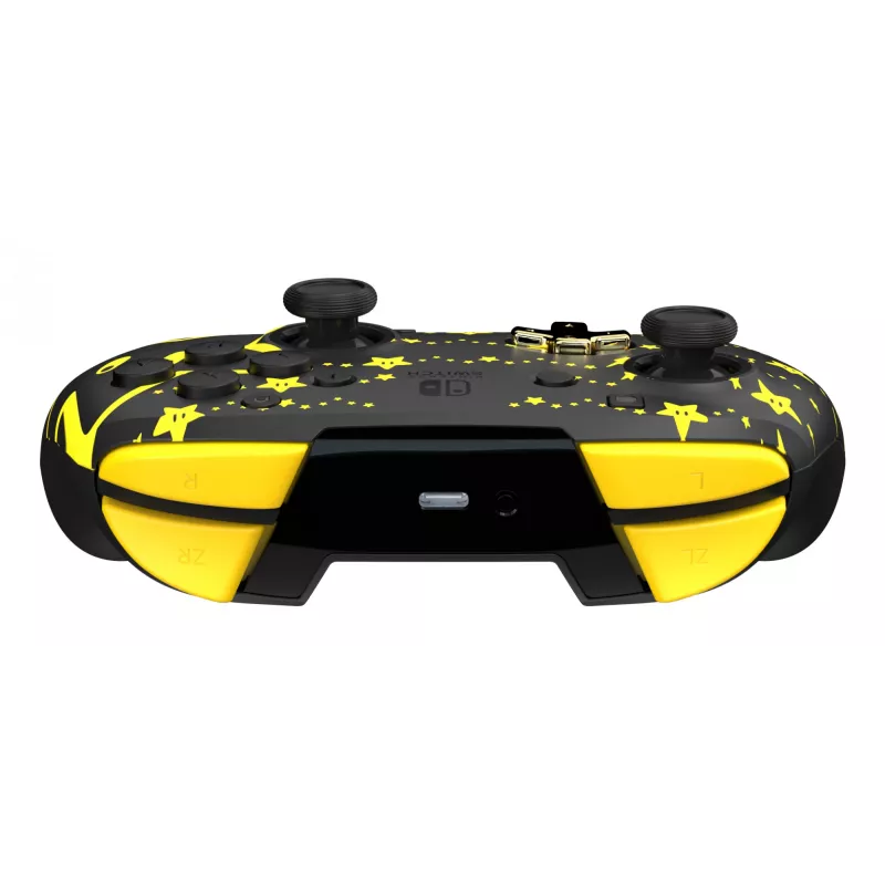 PDP REMATCH GLOW Czarny, Żółty Gamepad Analogowy / Cyfrowy Nintendo Switch, Nintendo Switch OLED