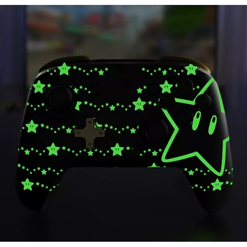 PDP REMATCH GLOW Czarny, Żółty Gamepad Analogowy / Cyfrowy Nintendo Switch, Nintendo Switch OLED