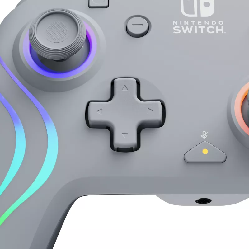 PDP Afterglow Wave szary USB Gamepad Analogue / Digital Nintendo Switch, Nintendo Switch OLED