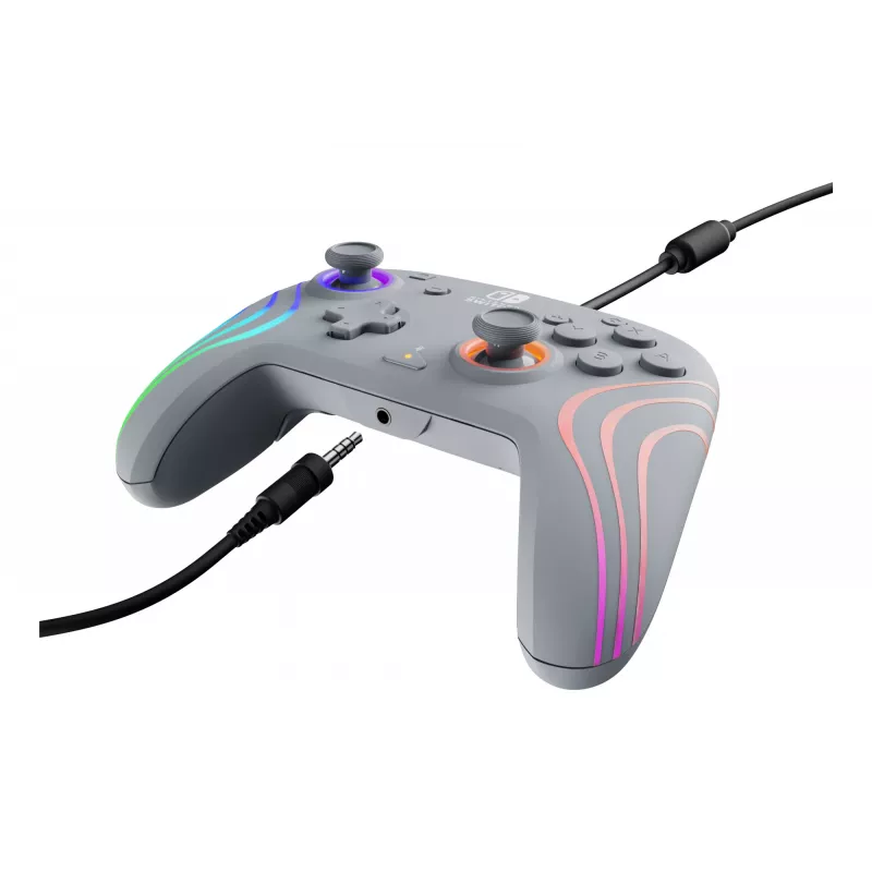 PDP Afterglow Wave szary USB Gamepad Analogue / Digital Nintendo Switch, Nintendo Switch OLED