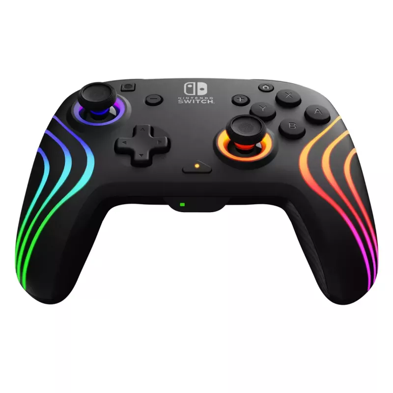 PDP Afterglow Wave Czarny USB Gamepad Analogowy / Cyfrowy Nintendo Switch, Nintendo Switch Lite, Nintendo Switch OLED