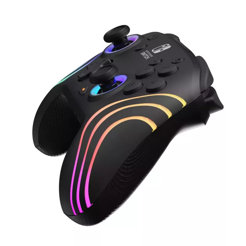 PDP Afterglow Wave Czarny USB Gamepad Analogowy / Cyfrowy Nintendo Switch, Nintendo Switch Lite, Nintendo Switch OLED