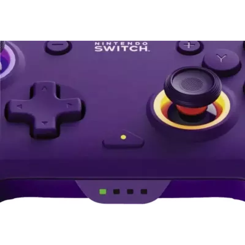 Wireless kontroler PDP Afterglow Wave 500-252-PR — fioletowy, bezprzewodowy gamepad do konsoli/PC