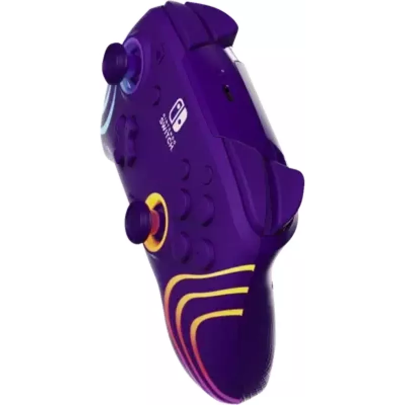 Wireless kontroler PDP Afterglow Wave 500-252-PR — fioletowy, bezprzewodowy gamepad do konsoli/PC