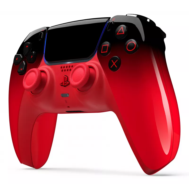 Gamepad Sony DualSense czerwony — Bluetooth/USB, USB-C, Wbudowana bateria Li-Ion, PS5/PC/Mac/Android/iOS