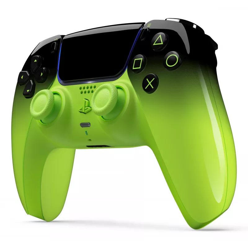 Gamepad Sony DualSense zielony — Bluetooth/USB, USB-C, wbudowany akumulator Li‑Ion, PS5/PC/Mac/Android/iOS
