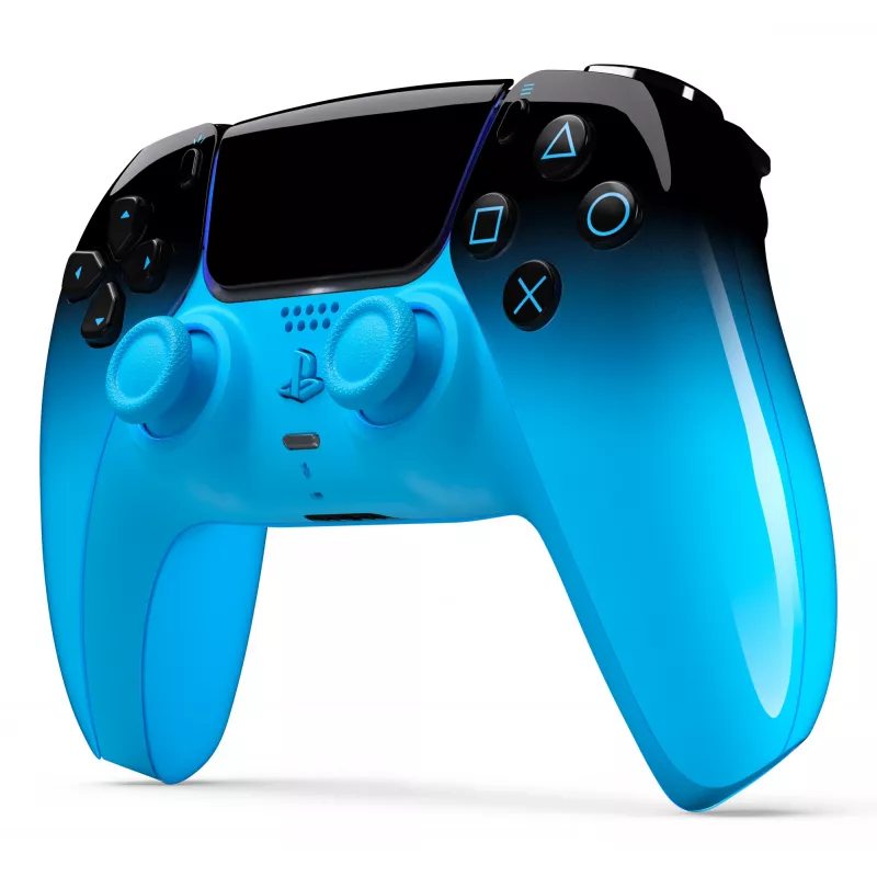 Gamepad Sony DualSense niebieski — Bluetooth/USB, USB-C, bezprzewodowy i przewodowy, wbudowany akumulator litowo-jonowy, Android/MAC/PC/PS5/iOS