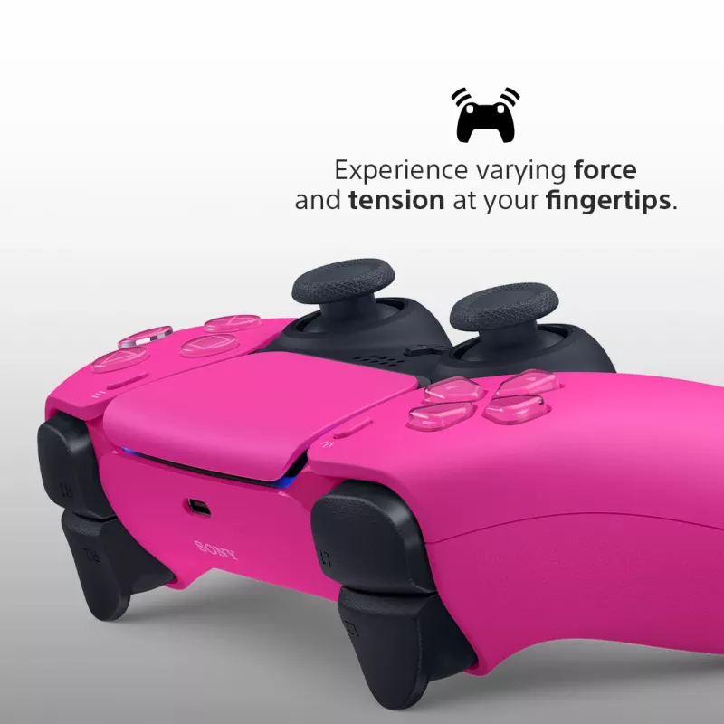 Gamepad Sony DualSense v3 dla PlayStation 5 – Różowy, Bluetooth i USB Type-C, wbudowana bateria