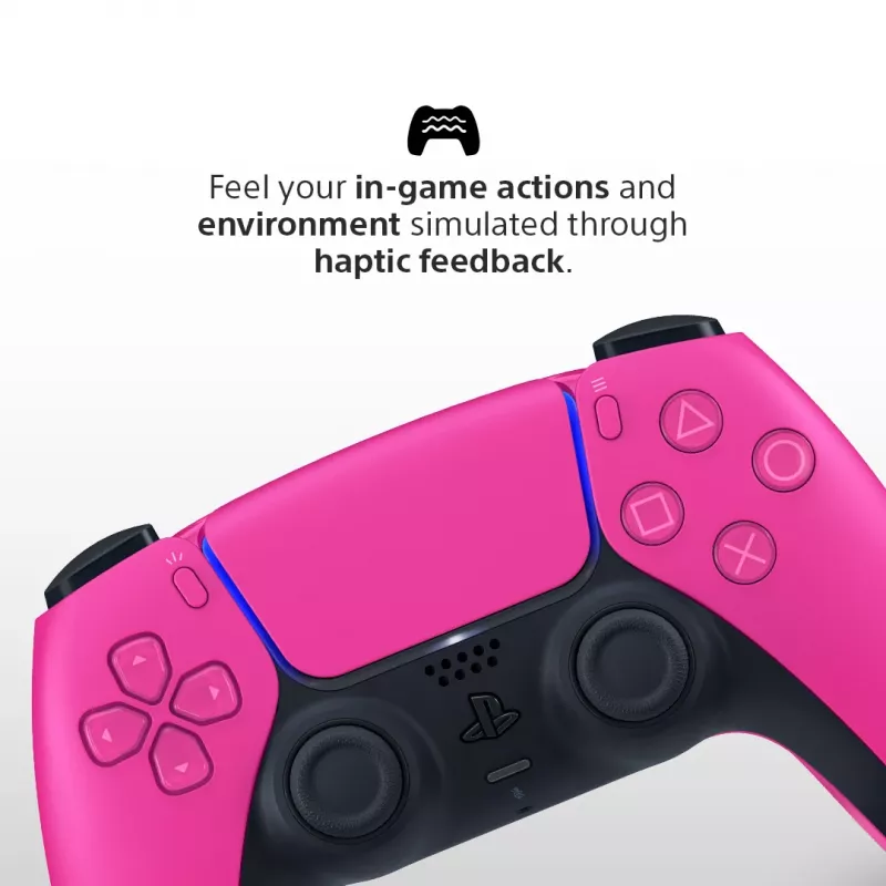 Gamepad Sony DualSense v3 dla PlayStation 5 – Różowy, Bluetooth i USB Type-C, wbudowana bateria