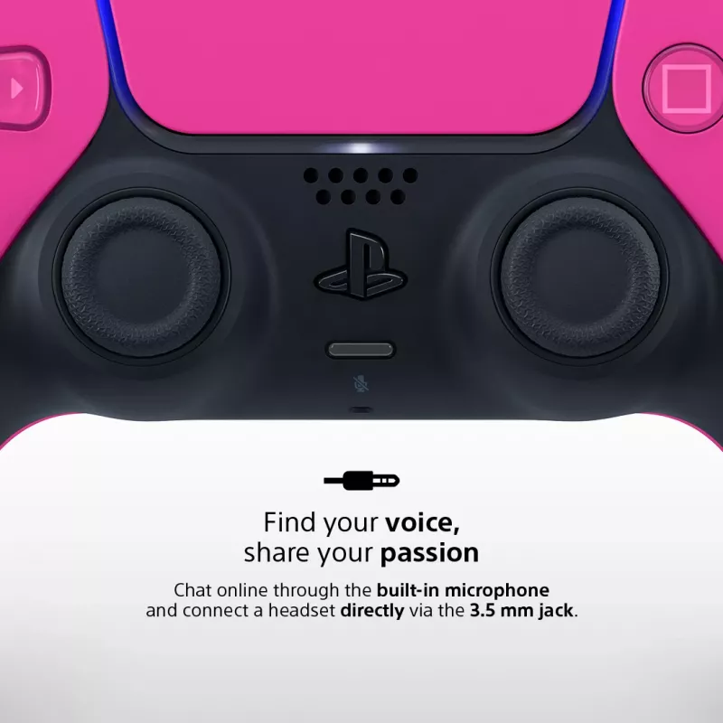 Gamepad Sony DualSense v3 dla PlayStation 5 – Różowy, Bluetooth i USB Type-C, wbudowana bateria