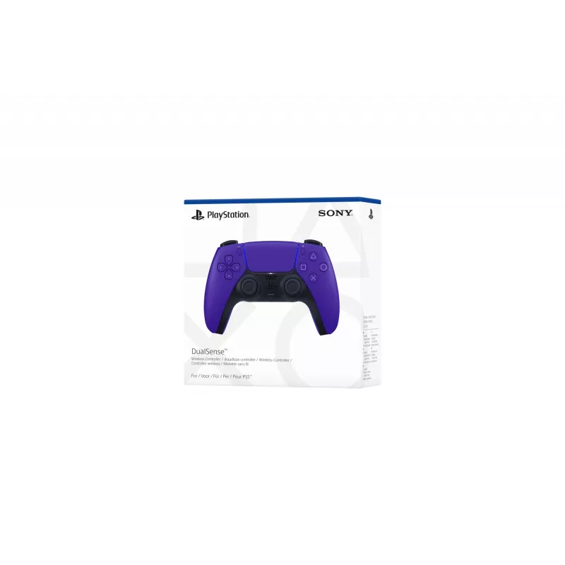 Sony kontroler wireless DualSense Galactic Purpl V2, Gamepad, PlayStation 5, Przycisk Back, Przycisk Menu, Przycisk Start, Analogue / Digital, Różne, Przewodowy i bezprzewodowy