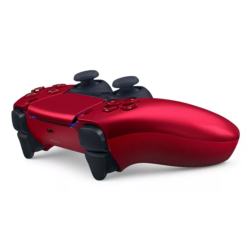 Gamepad Sony DualSense czerwony — kontroler bezprzewodowy/przewodowy PlayStation 5, Bluetooth 5.1, USB-C, bateria 1560 mAh, wbudowany głośnik, panel dotykowy