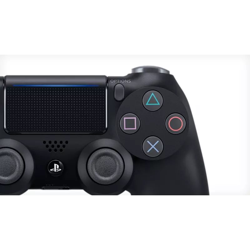 Sony DualShock 4 V2 Jet Czarny, Gamepad, PlayStation 4, D-pad, Analogowy / Cyfrowy, Różne, Przewodowy i bezprzewodowy