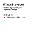 Oryginalny tusz HP 953XL High Yield magenta, magenta, 1 szt., 1450 stron