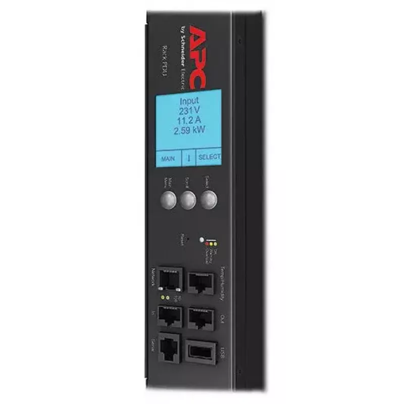 APC Rack PDU 2G, Metered by Outlet z Switching, ZeroU, 32A, 230V, (21) C13 i (3) C19