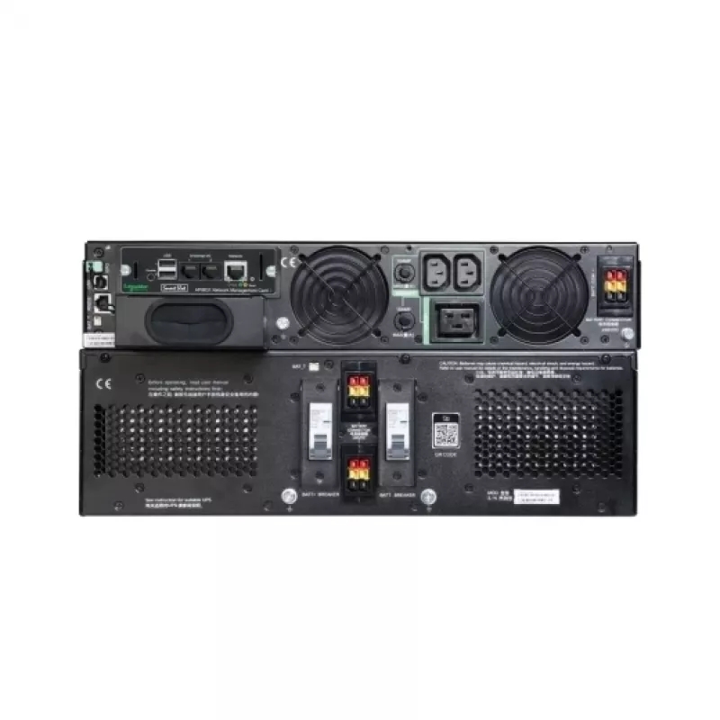 APC Smart-UPS On-Line, 8kVA/8kW, Rack/Tower, 230V, 2x IEC C13+1x IEC C19+Hard wire 3-wire (H+N+E) outlets, sieciowy Card, W/O rail kit