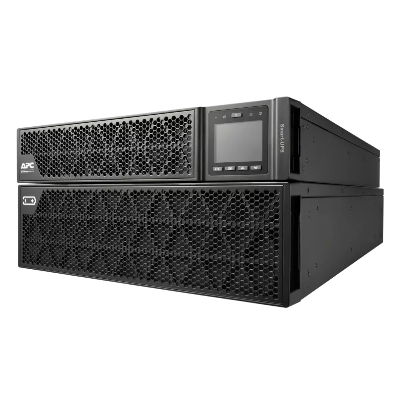 APC Smart-UPS On-Line, 8kVA/8kW, Rack/Tower, 230V, 2x IEC C13+1x IEC C19+Hard wire 3-wire (H+N+E) outlets, sieciowy Card, W/O rail kit
