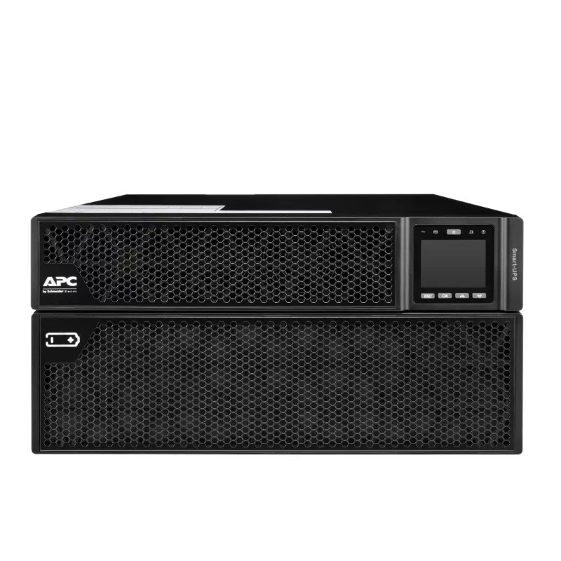 APC Smart-UPS On-Line, 8kVA/8kW, Rack/Tower, 230V, 2x IEC C13+1x IEC C19+Hard wire 3-wire (H+N+E) outlets, sieciowy Card, W/O rail kit