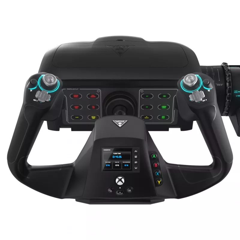 Symulator lotu Turtle Beach VelocityOne Flight czarny USB analogowo-cyfrowy na PC i Xbox