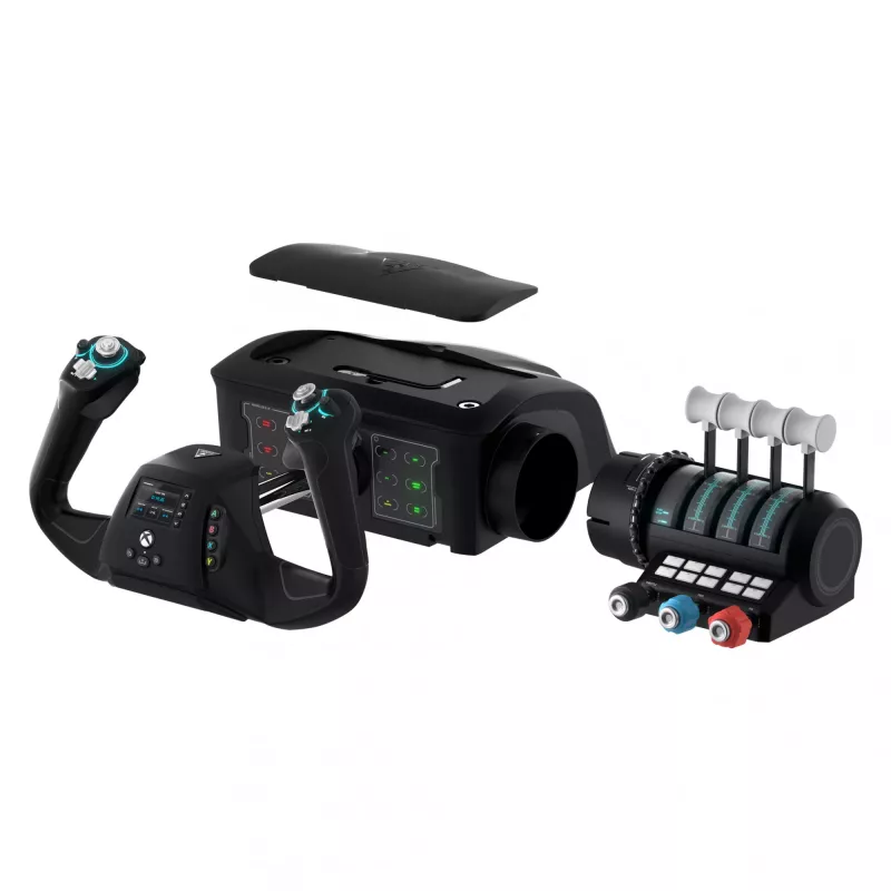 Symulator lotu Turtle Beach VelocityOne Flight czarny USB analogowo-cyfrowy na PC i Xbox