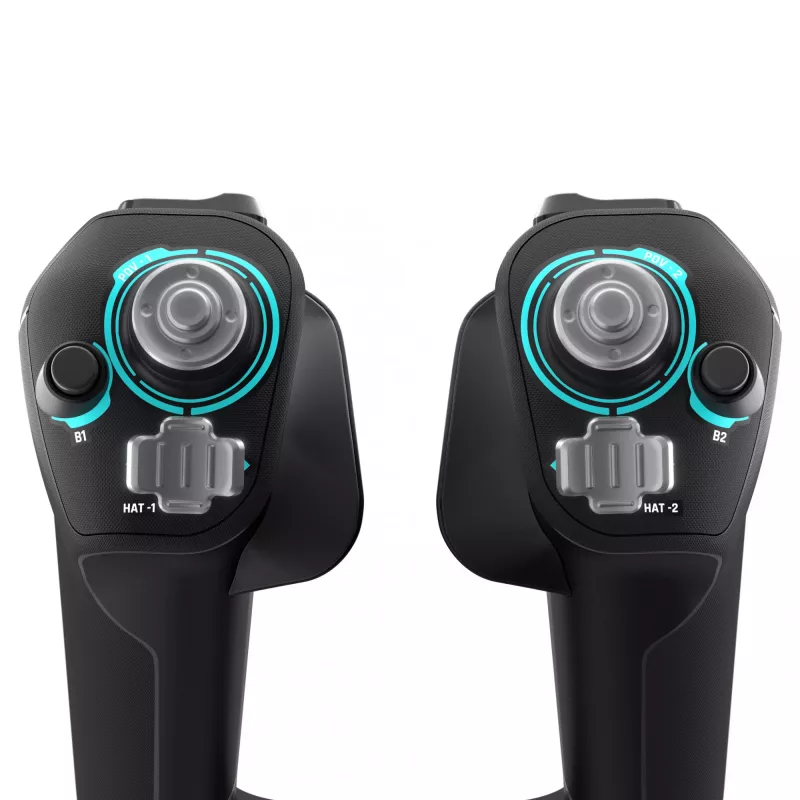 Symulator lotu Turtle Beach VelocityOne Flight czarny USB analogowo-cyfrowy na PC i Xbox