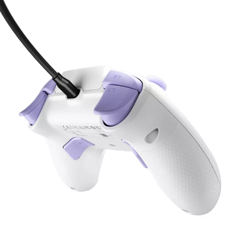 Turtle Beach REACT-R fioletowy, biały USB Gamepad PC, Xbox One, Xbox One S, Xbox One X, Xbox Series S, Xbox Series X