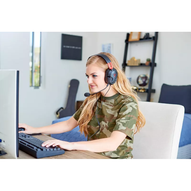 Zestaw słuchawkowy Turtle Beach Recon 50 Przewodowy zestaw słuchawkowy do gier – PC, Xbox Series X lub S, Xbox One, PS5 i PS4