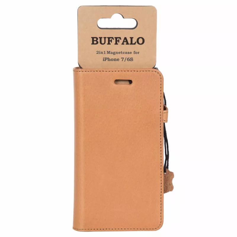 Buffalo 657514 etui na telefon komórkowy 11,9 cm (4,7 cala) Etui z klapką Kolor koniak