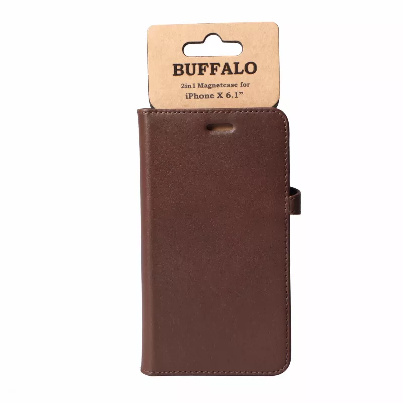 Buffalo 658562 etui do telefonu 15,5 cm (6,1 cala) typu Folio, brązowe