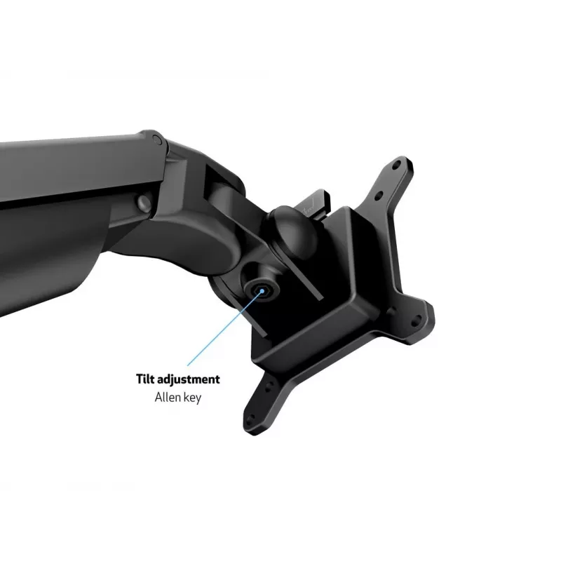 Multibrackets M VESA Gas Lift Arm Dual Czarny