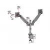 Multibrackets M VESA Gas Lift Arm Dual Czarny