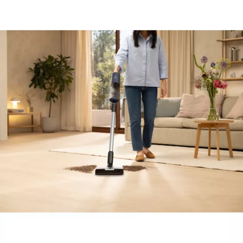 Electrolux EP61H21WET 2-w-1 odkurzacz ręczny Bateria Suchy Bezworkowy 0,6 l 85 W Niebieski 2,5 Ah