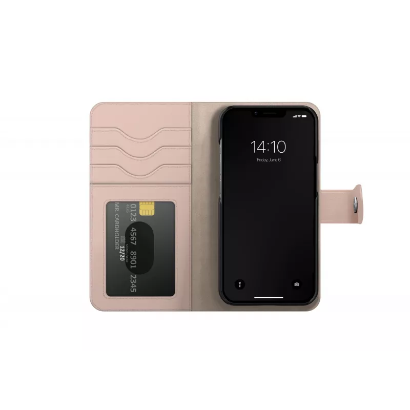 iDeal of Sweden Magnet Wallet+ iPhone 13 / 14 / 16e Różowy, Etui z klapką, Apple, iPhone 13/14/16E, 15,4 cm (6,06″), Różowy