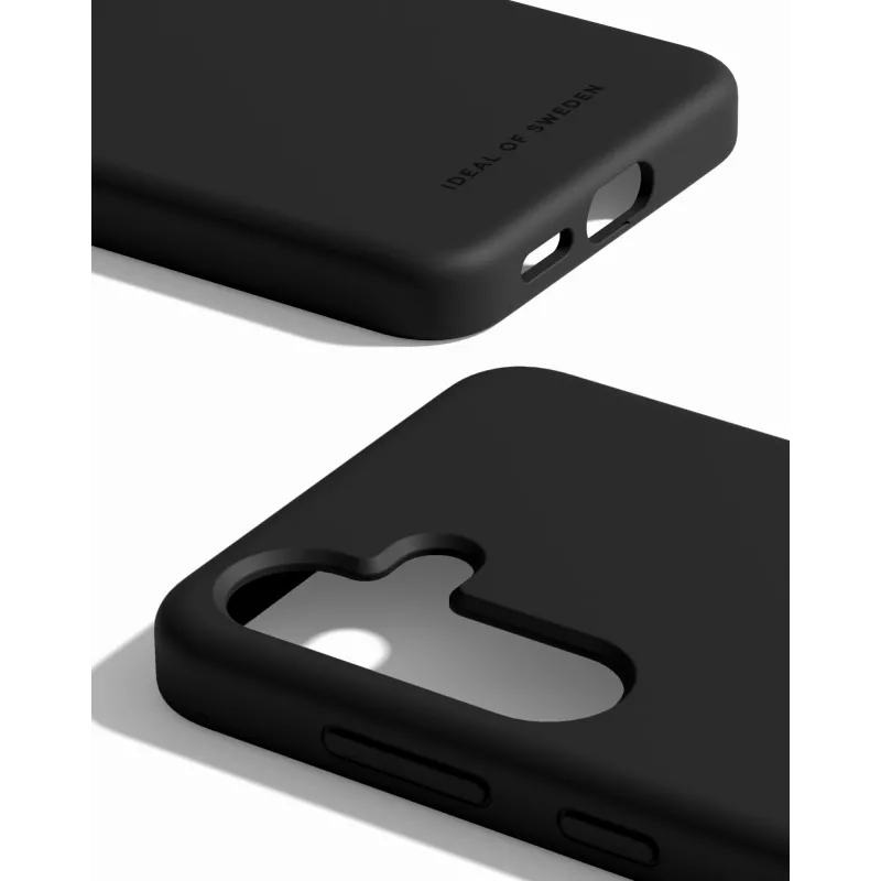 iDeal of Sweden Silicone Case MagSafe Galaxy S24 / S25 Czarny