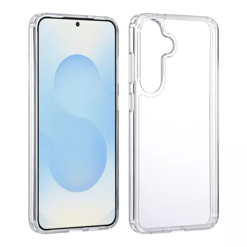 Etui na telefon komórkowy Usorteret Tolerate pokrowiec TPU do Samsung S25+ — 6,7 cala (17 cm), przezroczysty