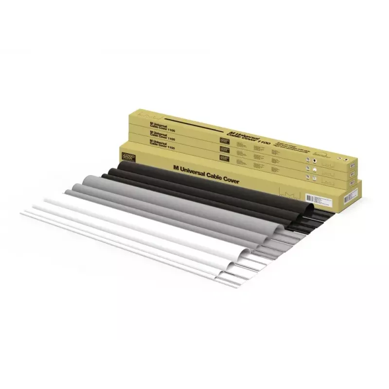 Multibrackets M Universal kabel osłona Czarny 18mm-W 1600-L