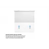 Multibrackets M 1:1 Manual Projection Screen 200x200, 112 inch biały Edition