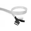 Rolka osłony kablowej MULTIBRACKETS M Universal, srebrna, szerokość 40 mm × długość 50 m, poliester, -15–65 °C