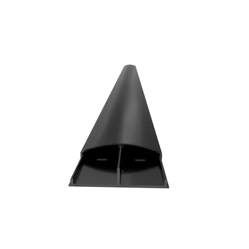 Multibrackets M Osłona na kable SS Czarny 75 mm szer. - 1600 mm dł.