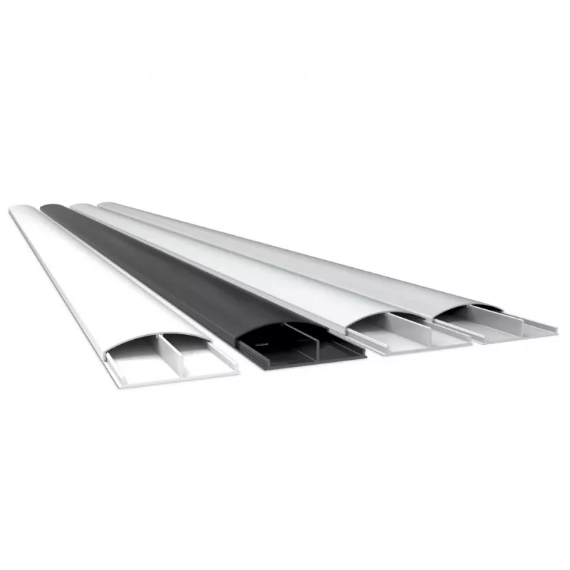 Multibrackets M Osłona na kable SS Czarny 75 mm szer. - 1600 mm dł.