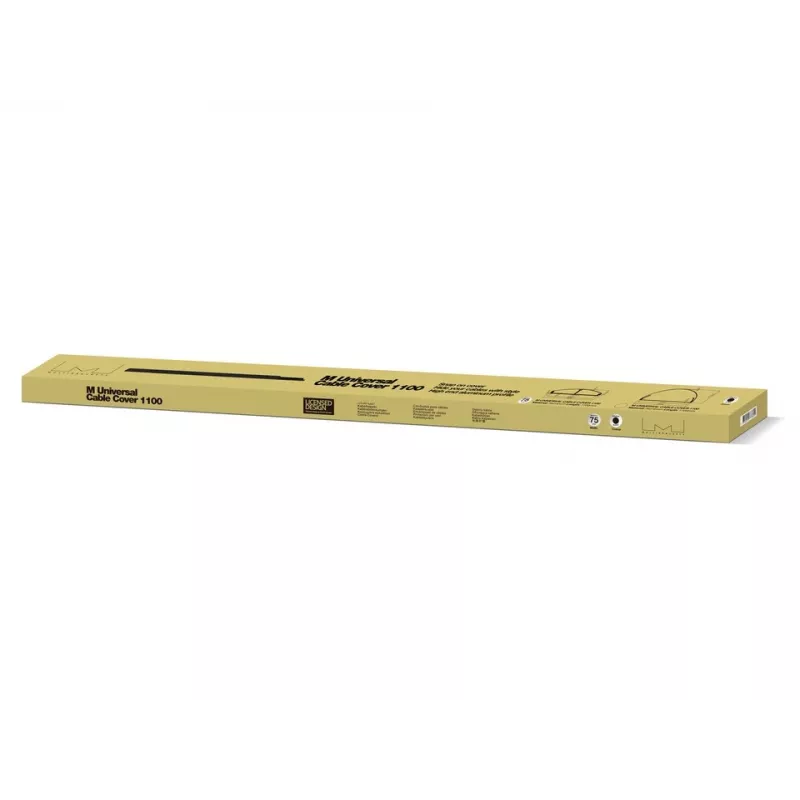 Multibrackets M Osłona na kable SS Czarny 75 mm szer. - 1600 mm dł.